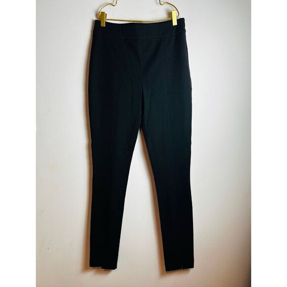 Reiss Pants - Reiss Women Jayne Skinny Split Trousers Black Dress Pant 6